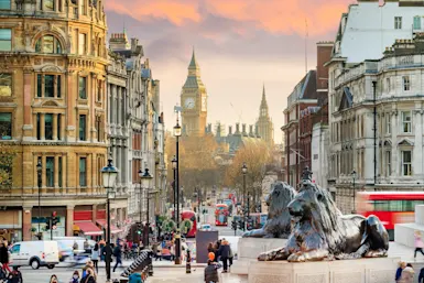 A photograph of the London