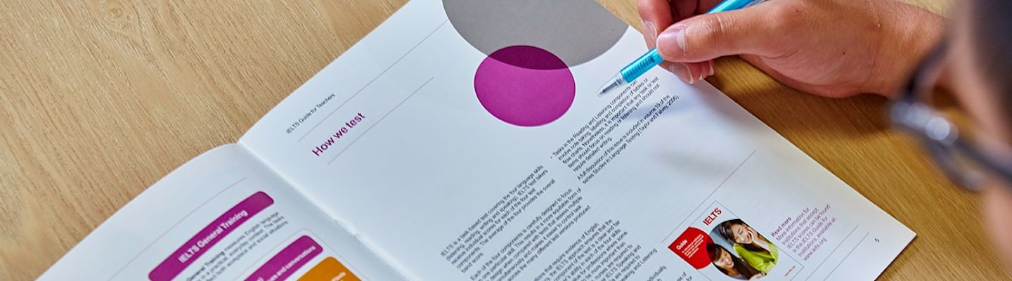 A IELTS guide book